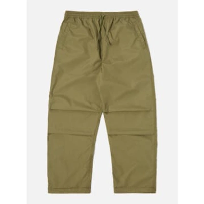 Universal Works Kids' Parachute Trouser In Green