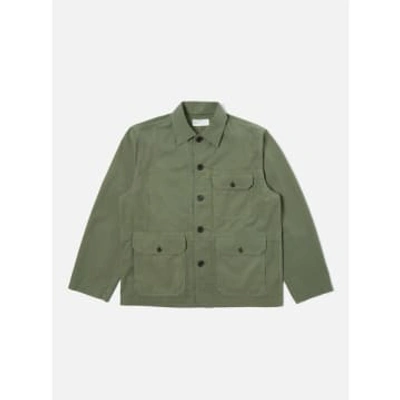 Universal Works Utility Jacket In Green