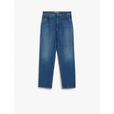 Max Mara Weekend Ortisei Straight Fit Jeans Col: Navy Denim, Size: 12 In Blue
