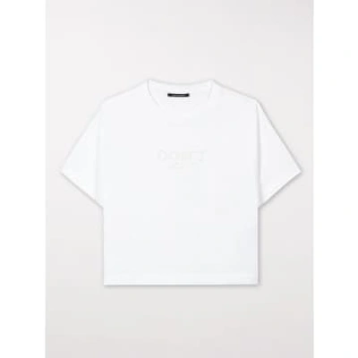 Luisa Cerano T-shirt With Embroidery White