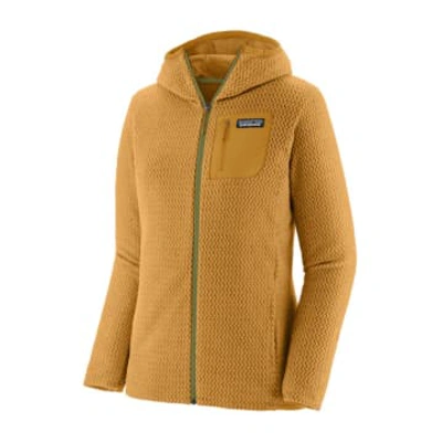 Patagonia R1 Air Full-zip Hoody Woman Pufferfish Gold Shirt