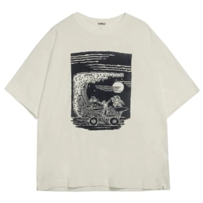 Ymc You Must Create On The Mountain Pass Tee White Ss/24