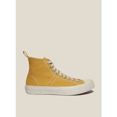 Ymc You Must Create Vulcanized High-top-sneakers In Yellow