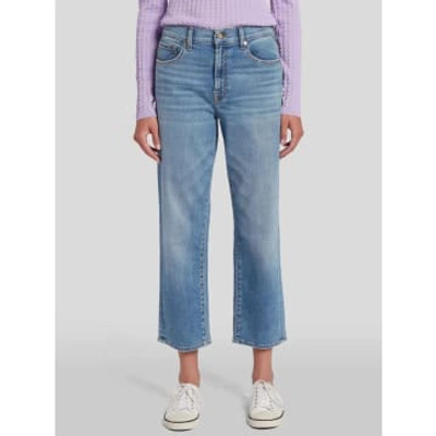 7 For All Mankind The Modern Straight Jeans Diary In Neutral