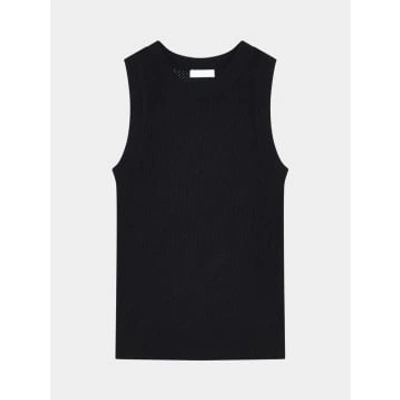 2ndday Consuelo Knit Tank Top Black