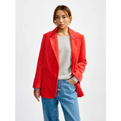 Bellerose - Veil Cord Blazer In Red