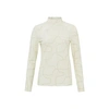 YAYA JERSEY TOP WITH TURTLENECK, LONG SLEEVES AND PLAYFUL PRINT