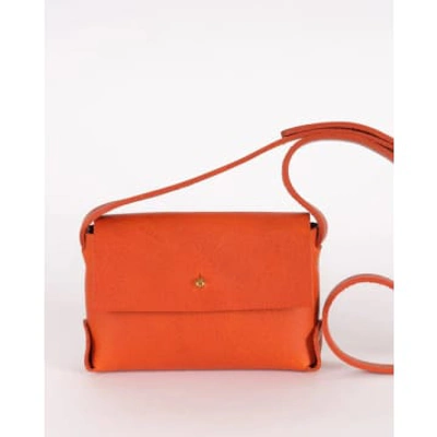 Kate Sheridan Jigsaw Bag Mandarin In Orange