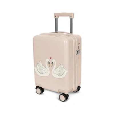 Konges Slojd Travel Suitcase Swan In Pink