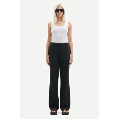 Samsoe & Samsoe Salot Trousers In Black