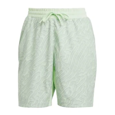 Adidas Originals Pantaloncini Heat Rdy Pro Trinted Ergo 7in Uomo Semi Green Spark/silver Green