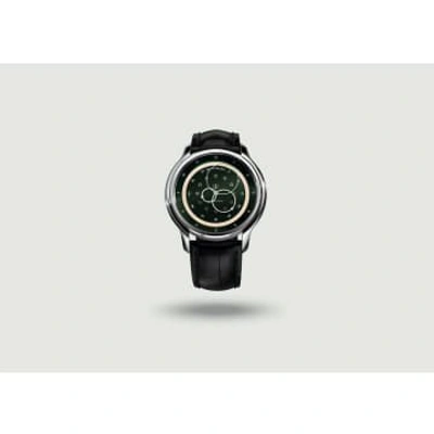 Beaubleu Paris Vitruve Gmt Watch In Black