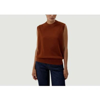 Hircus Tana Cashmere Sweater In Red