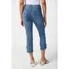 JOSEPH RIBKOFF SLIM CROP JEANS WITH BOW DETAIL