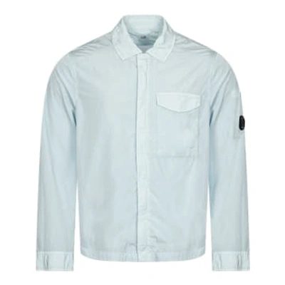 C.p. Company Chrome-r Pocket Overshirt In Blue