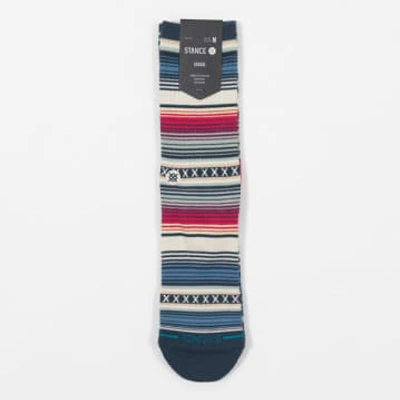 Stance Current St Crew Socks In Navy In Blue