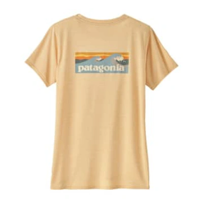 Patagonia T-shirt Capilene Cool Daily Graphic Donna Sandy Melon