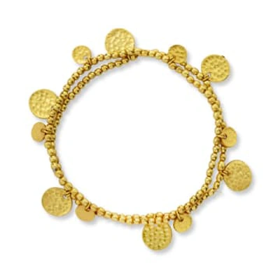 Ashiana Libra Gold Coin Bracelet