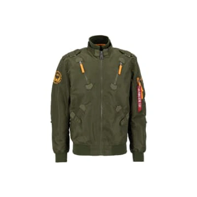 Alpha Industries Flightjacket Falcon Ii Dark Green