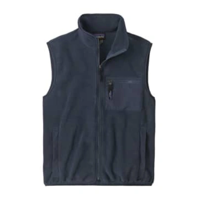 Patagonia Gilet Synchilla Fleece Men Smolder Blue