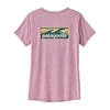 PATAGONIA T-SHIRT CAPILENE COOL DAILY GRAPHIC DONNA MILKWEED MAUVE