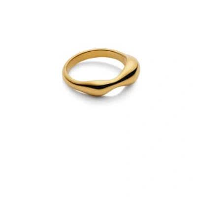 Nordic Muse Gold Fluid Waterproof Ring
