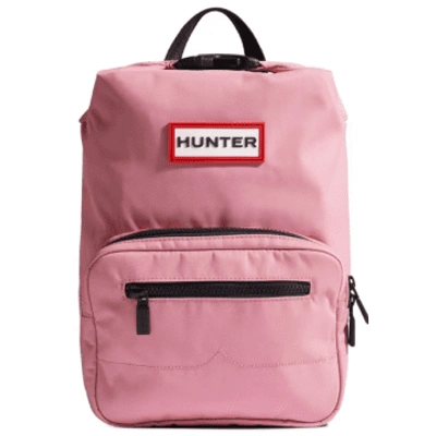 Hunter Nylon Mini Pioneer Top Clip Backpack Pink