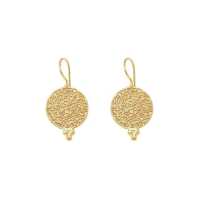 Ashiana Algir Gold Coin Earrings