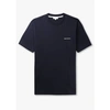 NORSE PROJECTS MENS JOHANNES ORGANIC LOGO T-SHIRT IN DARK NAVY