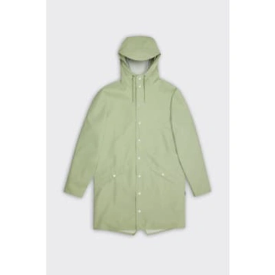 Rains Long Jacket In Green