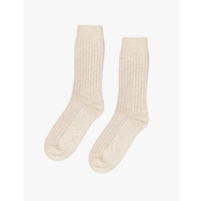 Colorful Standard Merino Wool Blend Sock In Neutral