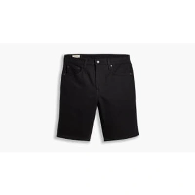 Levi's Black Rinse Flex 405 Standard Shorts
