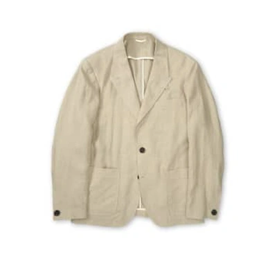 Oliver Spencer Mansfield Jacket Coney Sand In Neutrals