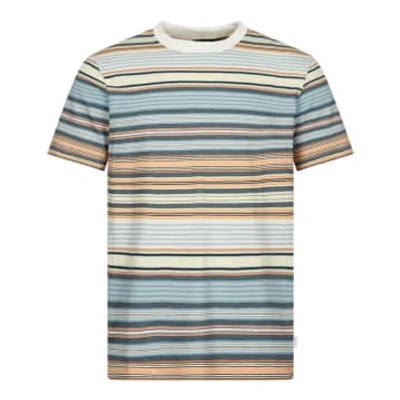 Paul Smith Stripe T-shirt In Orange