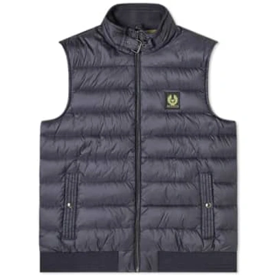 Belstaff Circuit Gilet Dark Ink In Blue