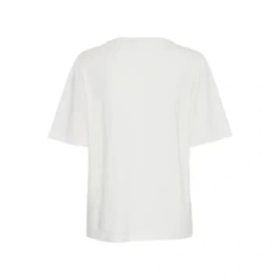 B.young 20813611 Pamila Half Sl T-shirt 2 In Off White