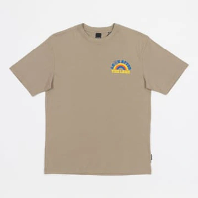 Only & Sons Lance Life T-shirt In Beige In Neturals