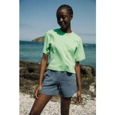 Beaumont Organic Bay Organic Cotton Top In Apple In Green