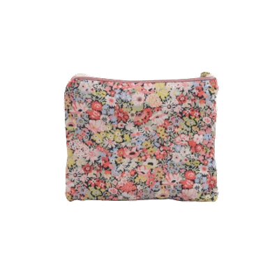 Alice Caroline Liberty Print Fabric Purse In Pink