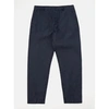 UNIVERSAL WORKS MILITARY CHINO IN NAVY LINEN MIX PUPPYTOOTH