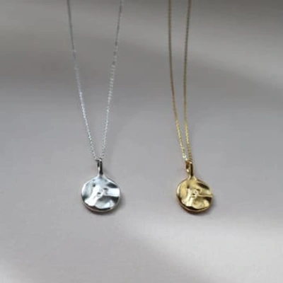 Lines + Current Océane Drip Pendant Necklace | Various In Metallic