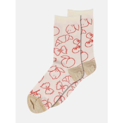 Mp Denmark Marcia Ankle Socks In Multi