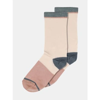 Mp Denmark Juno Ankle Socks In Pink