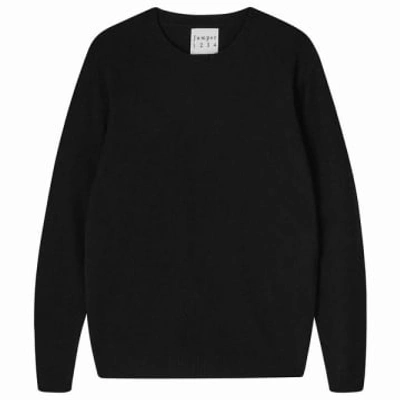 Jumper 1234 Oversize Crew Jumper In Black