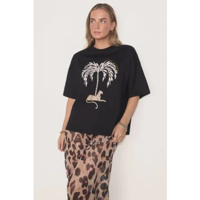 Never Fully Dressed Nfd Gaia Leopard T-shirt In Animal Print