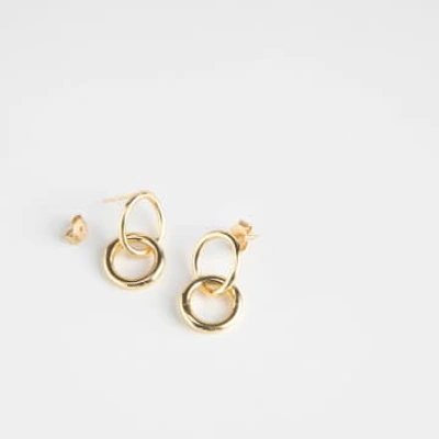 Dlirio Alexa Earrings In Gold