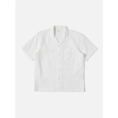 Universal Works Road Shirt In White