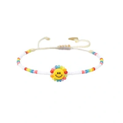 Mishky Happy Rainbow Bracelet In Gold