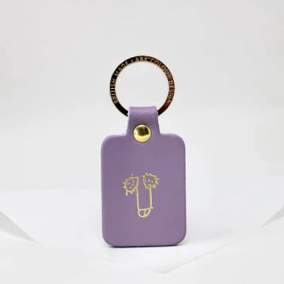 Ark Colour Design Willy Keyring: Lilac In Purple