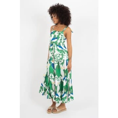 Traffic People Lily Dress-tby12597018 In Green